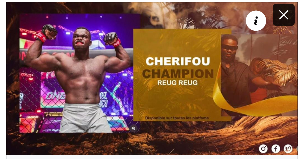 Le nouvel hymne de Cherifou pour un champion…