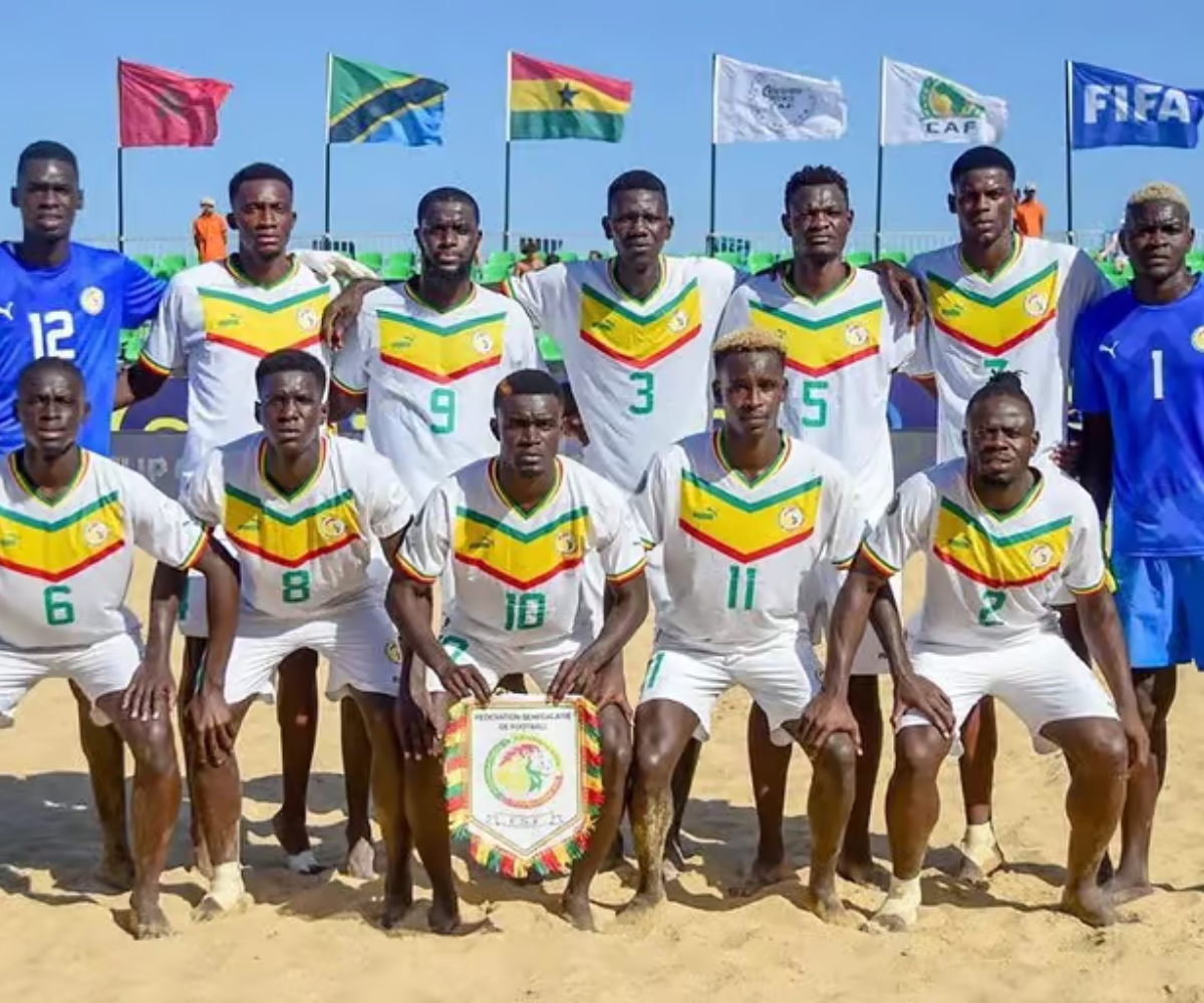 Le président de la CAF salue la victoire du Sénégal en CAN Beach Soccer