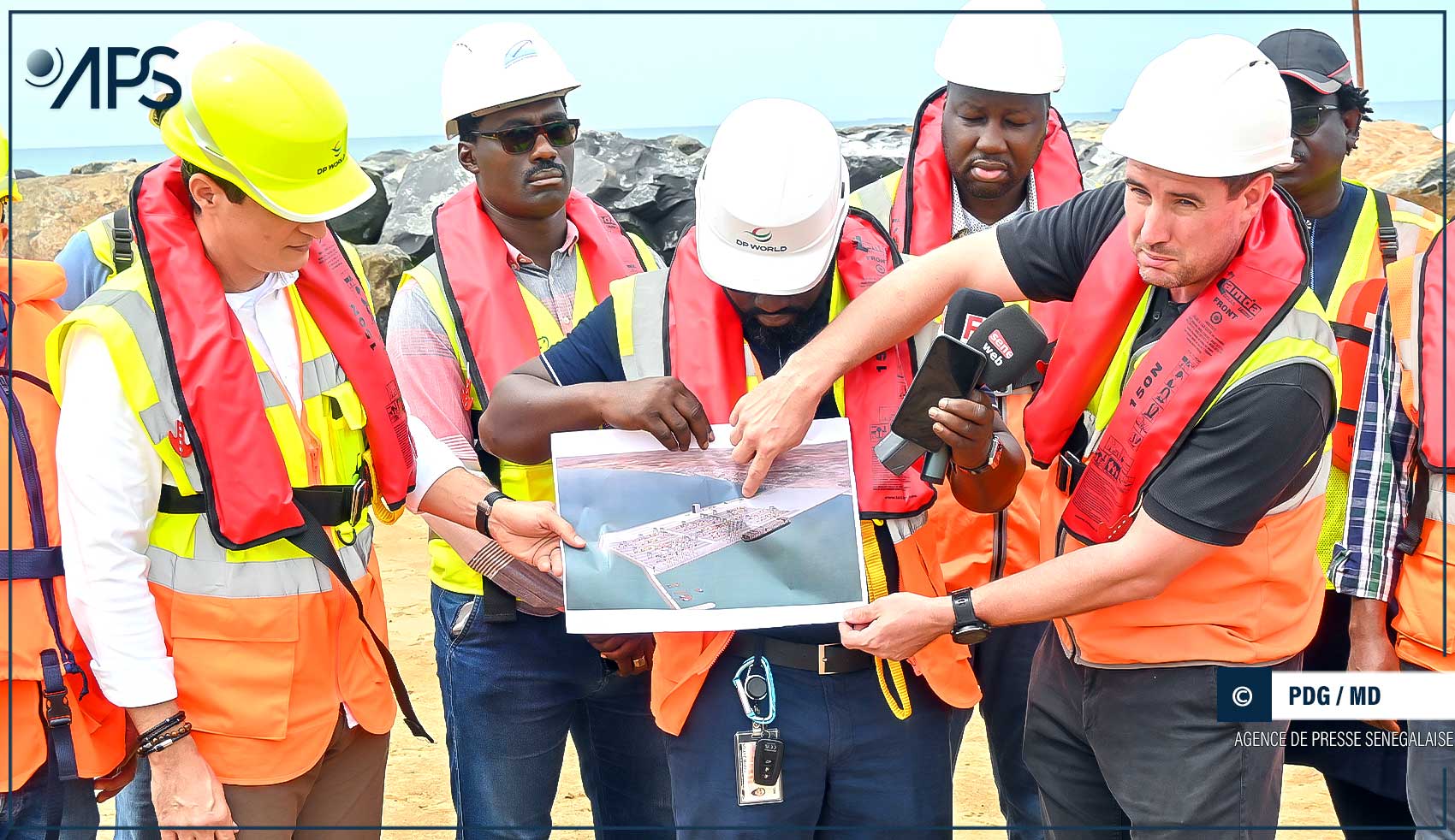 Les premiers ouvrages du port de Ndayane dévoilés par DP World