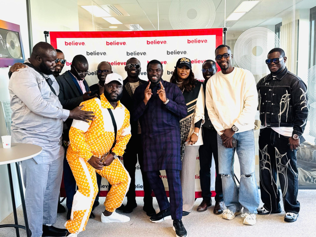 Pape Diouf signe un nouveau contrat avec Believe Music France