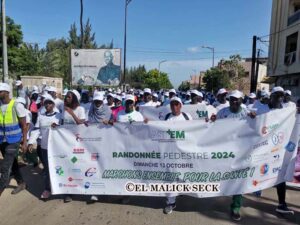 (Photos)-Randonnée pédestre: « L’Aspem prêt à livrer un hôpital de dernière génération clé en main »