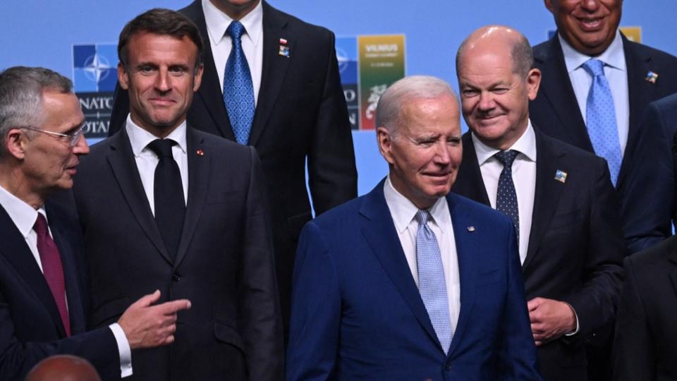 Réunion à Berlin : Macron, Biden, Starmer et Scholz discutent des crises en Ukraine et au Proche-Orient