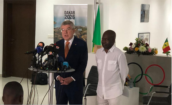 Thomas Bach confiant pour les JOJ 2026 à Dakar