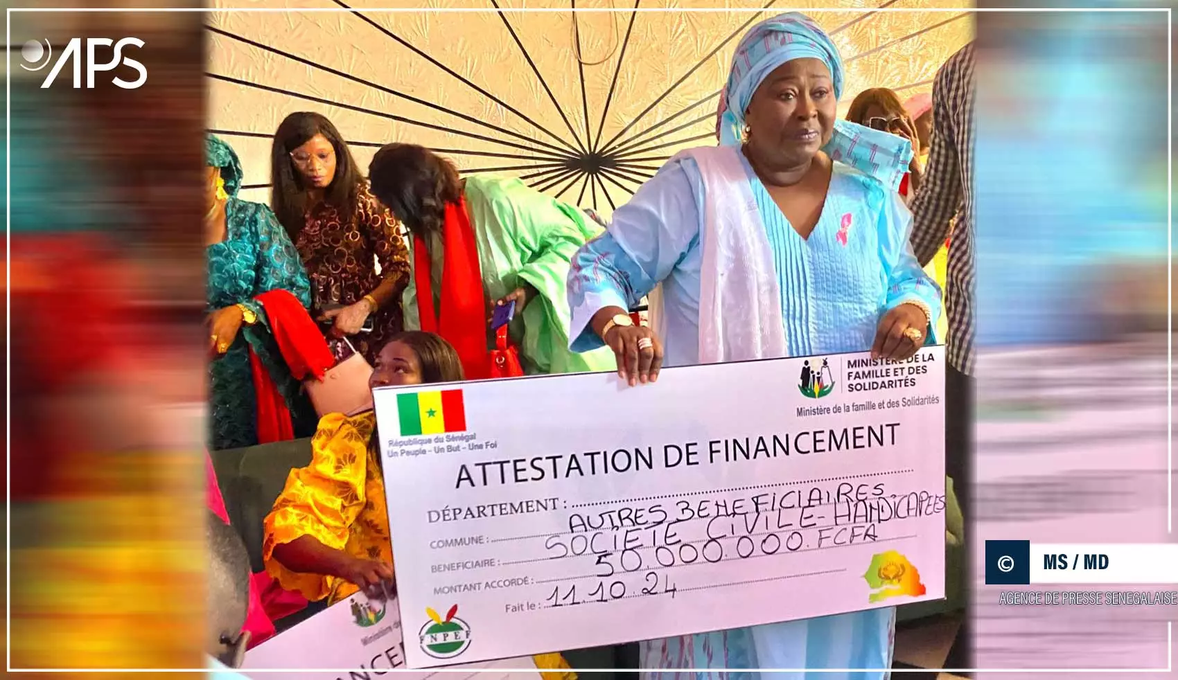 Une enveloppe de 350 millions CFA pour l’autonomisation des femmes à Louga…