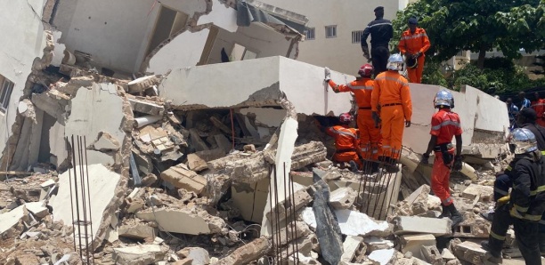 Effondrement d’une maison à Ouakam