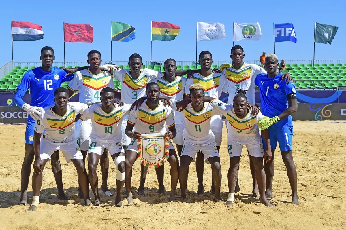 Can Beach Soccer: Le Sénégal défie l’Egypte pour une place en finale et une qualification au Mondial