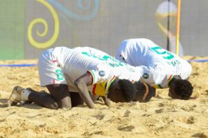 Beach Soccer: Le président Bassirou Diomaye Faye réagit au 8e sacre des Lions