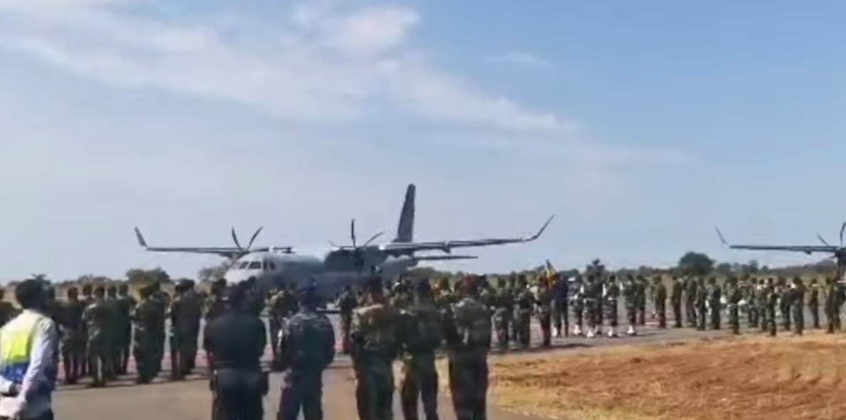 Visites auprès des populations touchées par les crues du fleuve Sénégal : L’arrivée du Président Diomaye Faye à Kédougou (Vidéo)