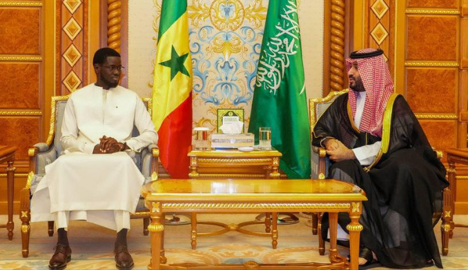 Arabie Saoudite: Entretien fructueux entre le Président Diomaye et le Prince Bin Salman