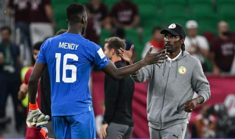 « Merci de m’avoir donné la chance de porter le maillot du Sénégal » l’hommage d’Edouard Mendy à Aliou Cissé