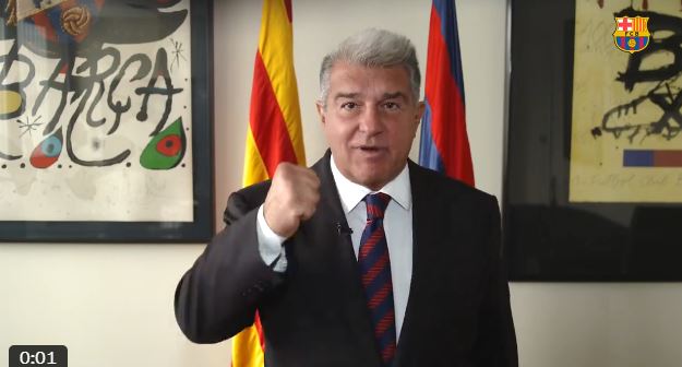 Partenariat entre Be Sport Academy et le FC Barcelone: Le message de Joan Laporta (vidéo)