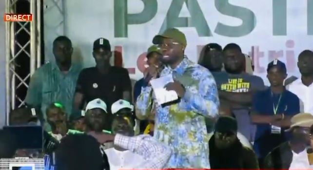 Son cortège attaqué à Koungheul, Ousmane Sonko avertit ses adversaires (vidéo)