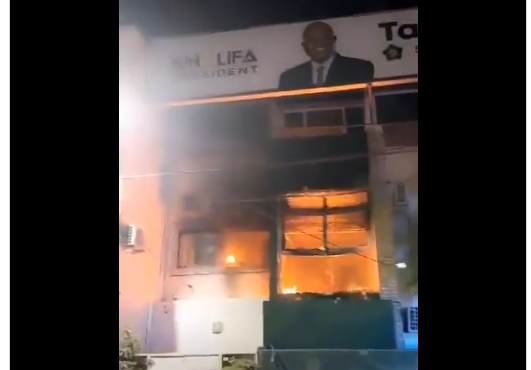 Incendie siège Taxawu : Madiambal Diagne alerte le ministre de l’Intérieur »