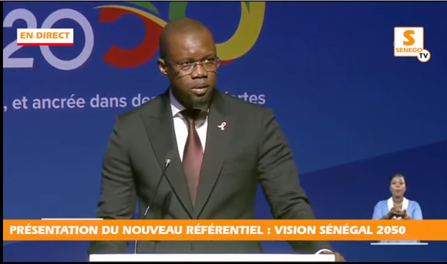 Vision « Sénégal 2050 » : Sonko expose les dégâts laissés par les gouvernements précédents