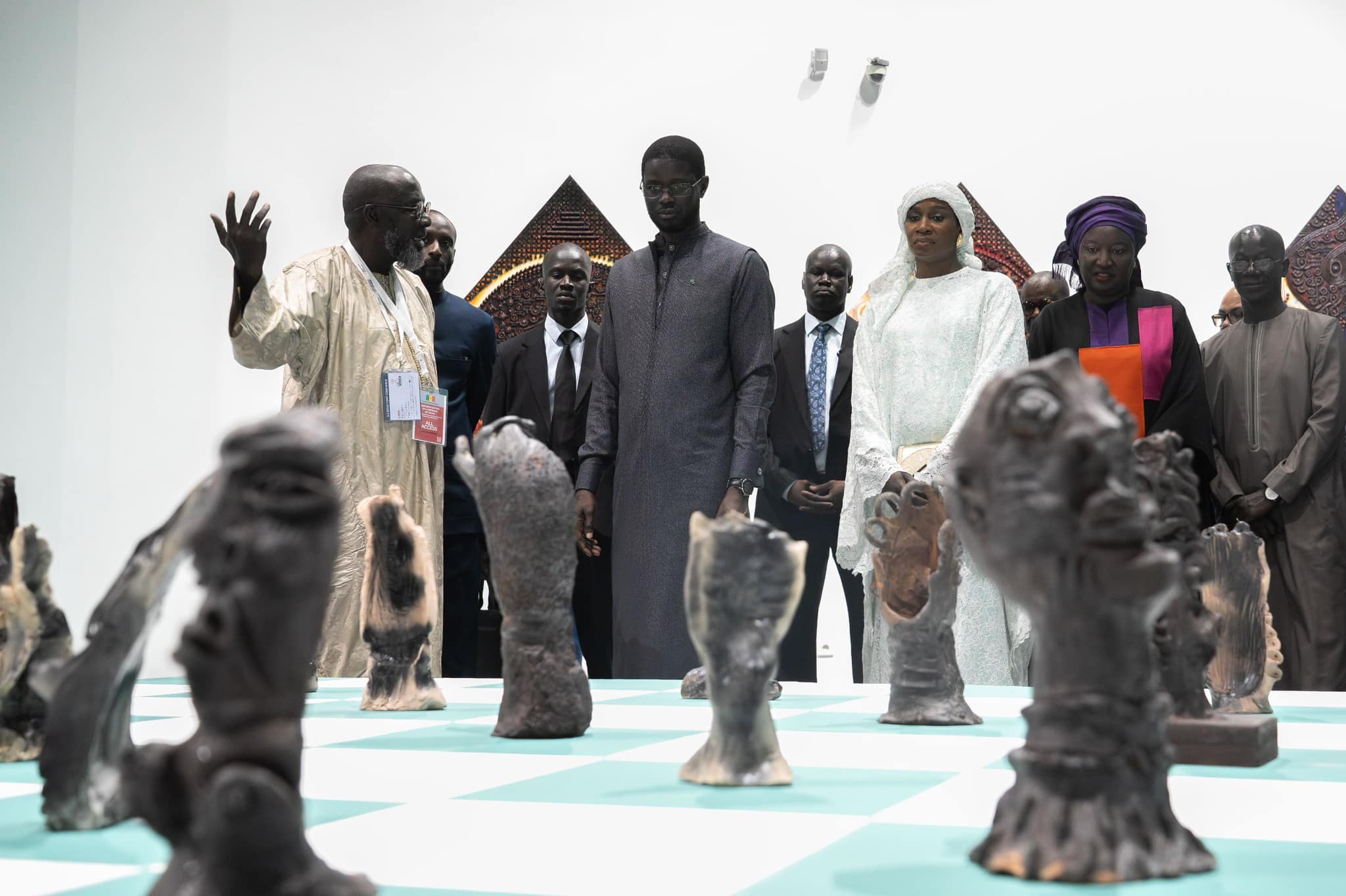 Le président Diomaye sur la 15e Biennale de Dakar : « Le Sénégal, à travers cet événement… »