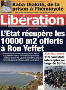 Découvrez les Unes des journaux Sénégalais du mercredi 20 novembre 2024