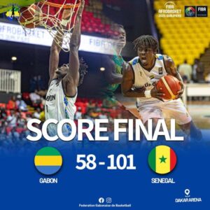 AfroBasket 2025 – Qualifications : Le Sénégal inflige une lourde défaite au Gabon