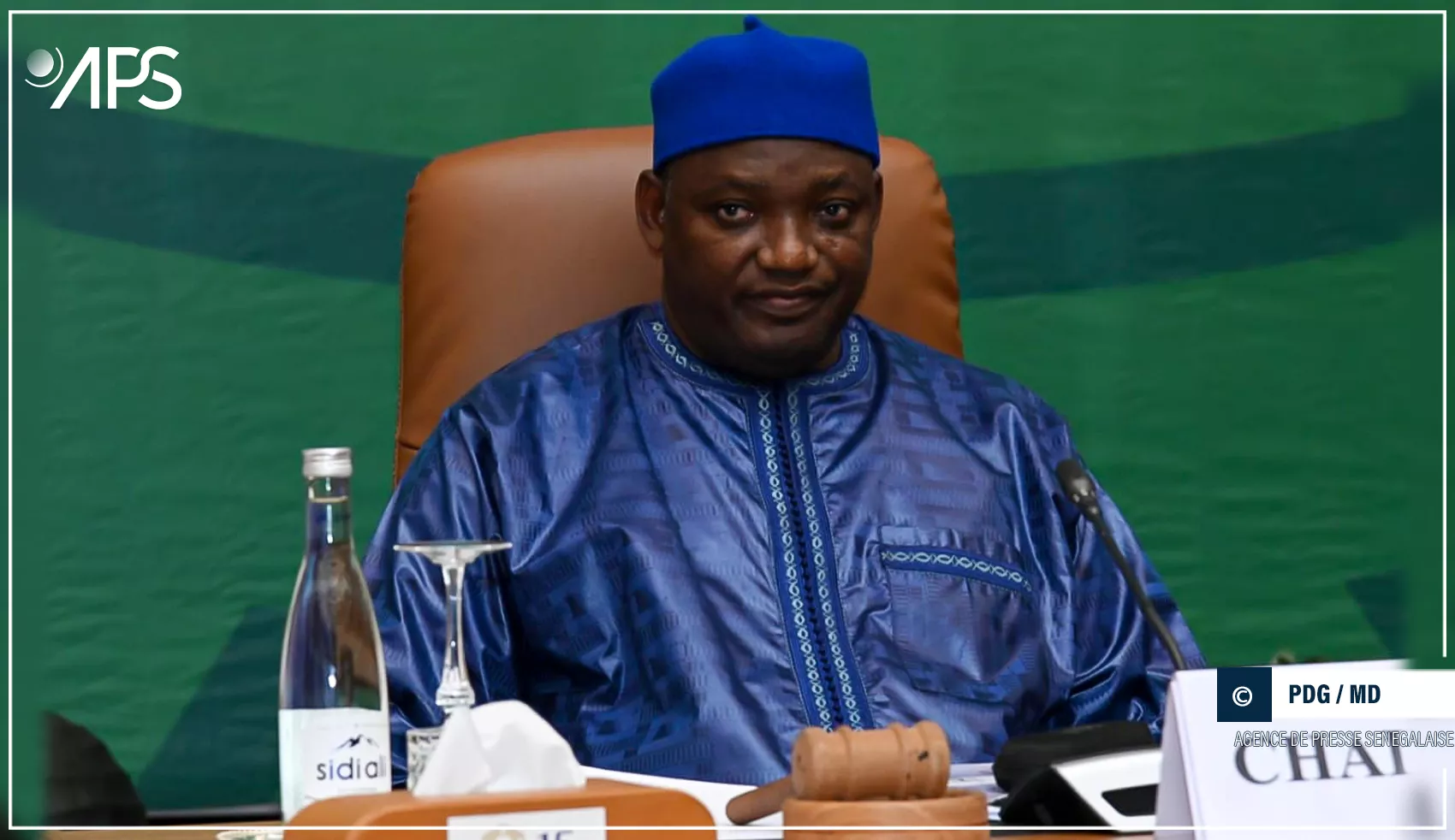 Adama Barrow réorganise son équipe gouvernementale