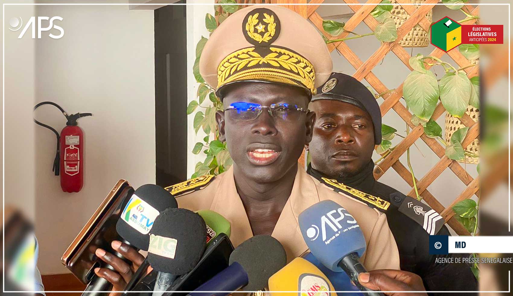 Appel au calme du gouverneur de Ziguinchor en période électorale