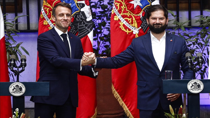 Chili : Emmanuel Macron et Gabriel Boric lancent « l’appel de Valparaiso »