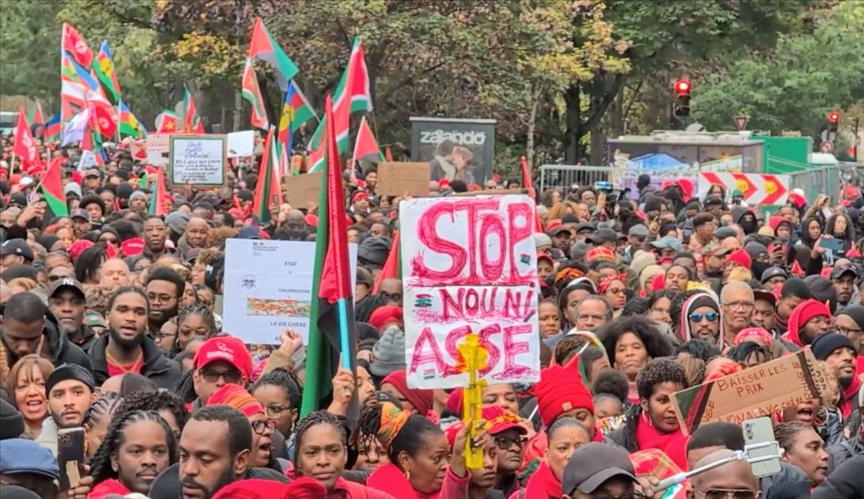 France : Nouvelle mobilisation à Paris contre la vie chère en Outre-mer