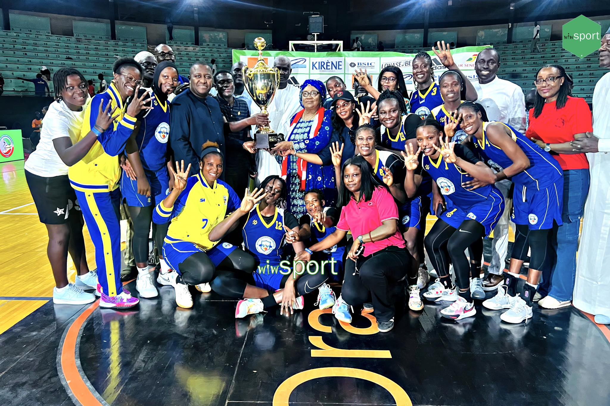 L’ASC Ville de Dakar vise le sommet africain du basket féminin