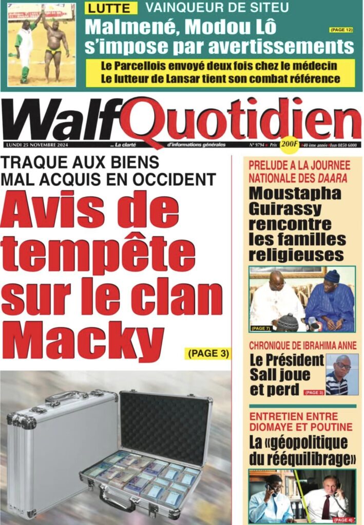 La Matinale Senego : Modou Lô triomphe, violences à Saint-Louis, et changements en urbanisme