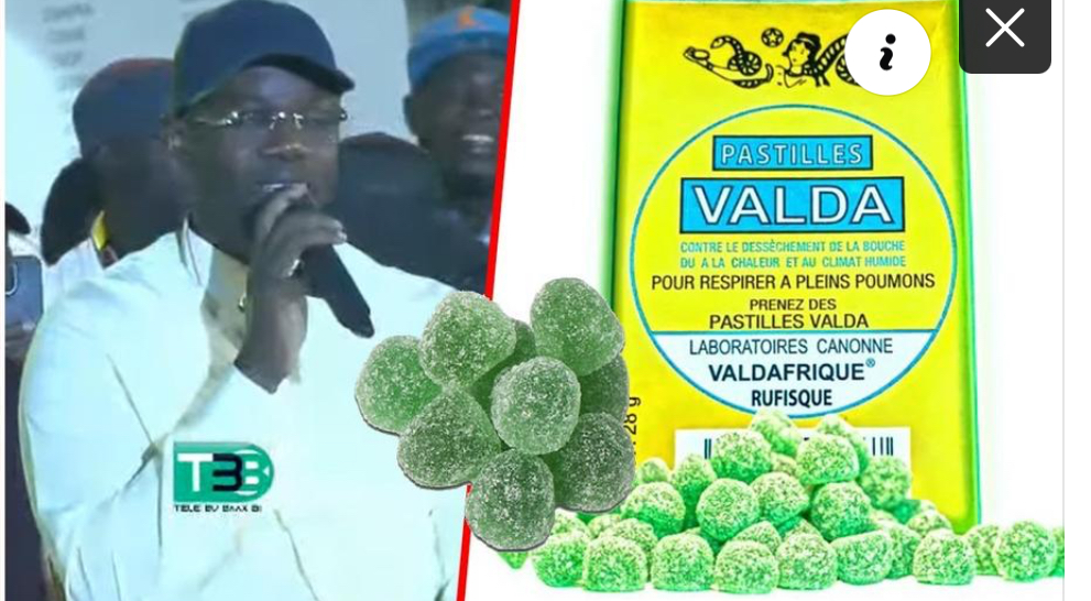 Ousmane Sonko s’exprime sur les pastilles mâchées lors de ses meetings