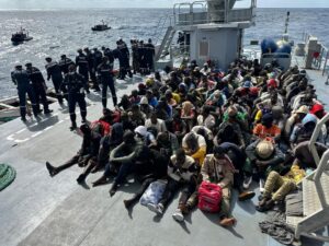 Emigration clandestine: 119 candidats interceptés à Djiffère par la marine