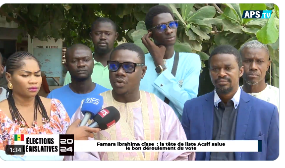 Législatives – Famara Ibrahima Cissé : « Un jour historique pour le Sénégal »