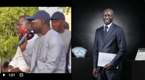 Ousmane Sonko et sa caravane : « Une minute de prière pour Moustapha Ba et Modou Tall »