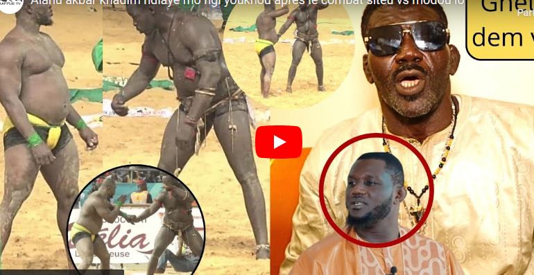 Khadim Ndiaye se veut clair: « Roi Bou Déme Ardo Dou…, combat Siteu/ Balla Gaye La Beugue (vidéo)