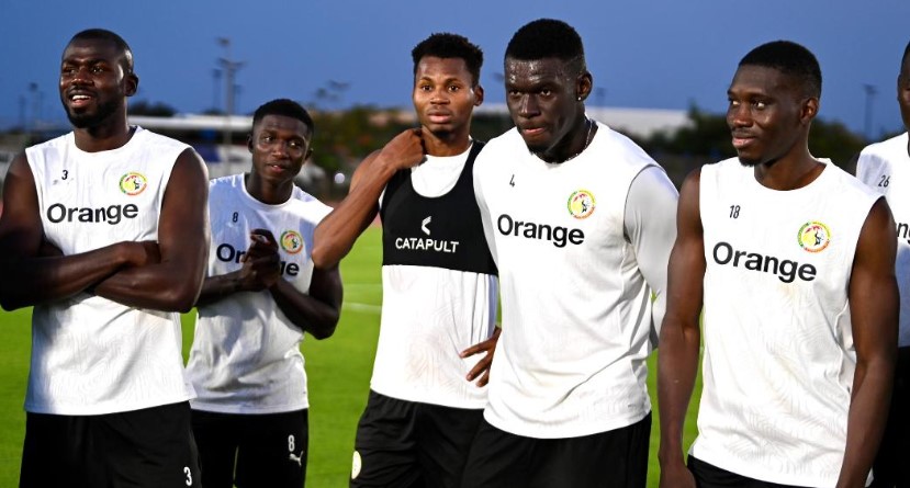 Equipe nationale: Lamine Camara a repris l’entraînement collectif, Krépin, El H. Malick Diouf et Sény Dieng absents