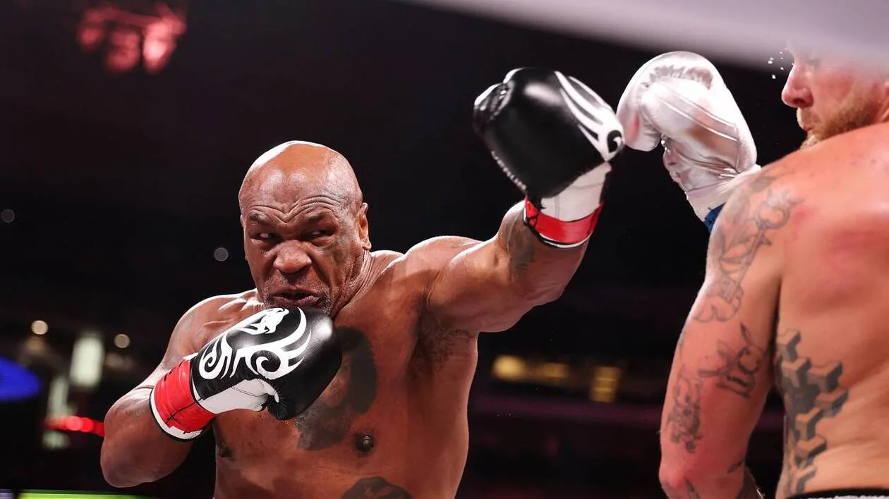 La vidéo de la défaite de Mike Tyson face au YouTuber Jake Paul…