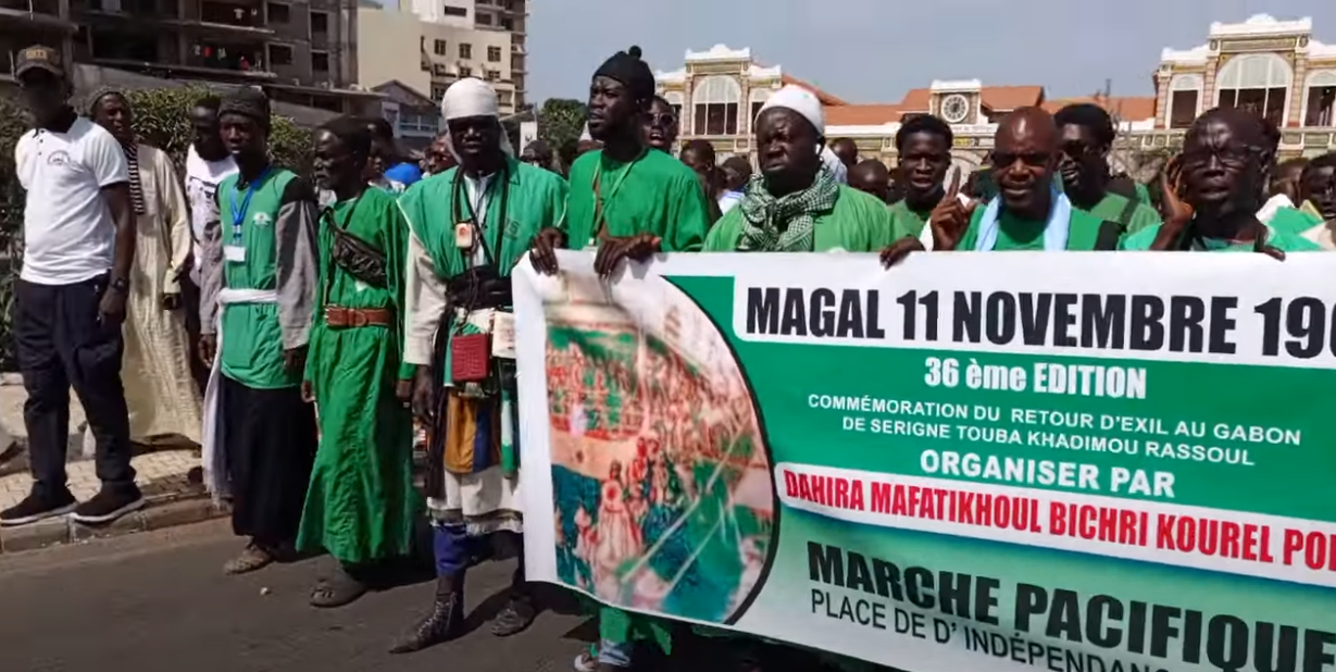 Retour d’exil de Serigne Touba : Des mourides commémorent la 36e édition à Dakar (vidéo)