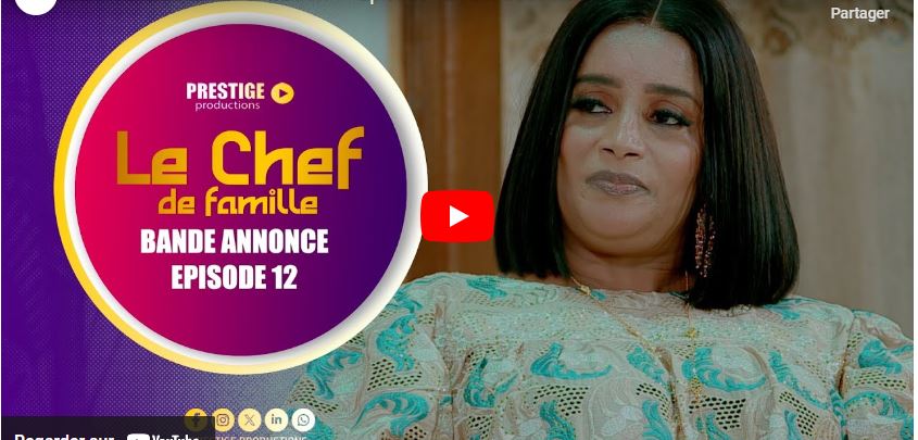 Bande annonce « Le chef de famille »  -Saison 1 – Episode 12 (vidéo)