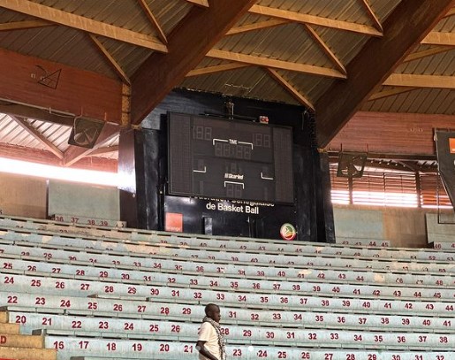 (Photos) Coupe d’Afrique des clubs: Projecteurs, parquet, vestiaires climatisés… le stadium Marius Ndiaye en réfection