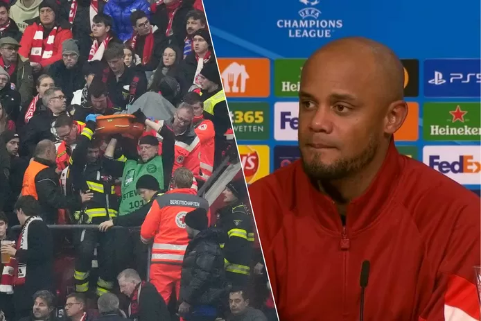 “Difficile de parler de football”: Kompany profondément affecté par le décès d’un supporter du Bayern dans les tribunes