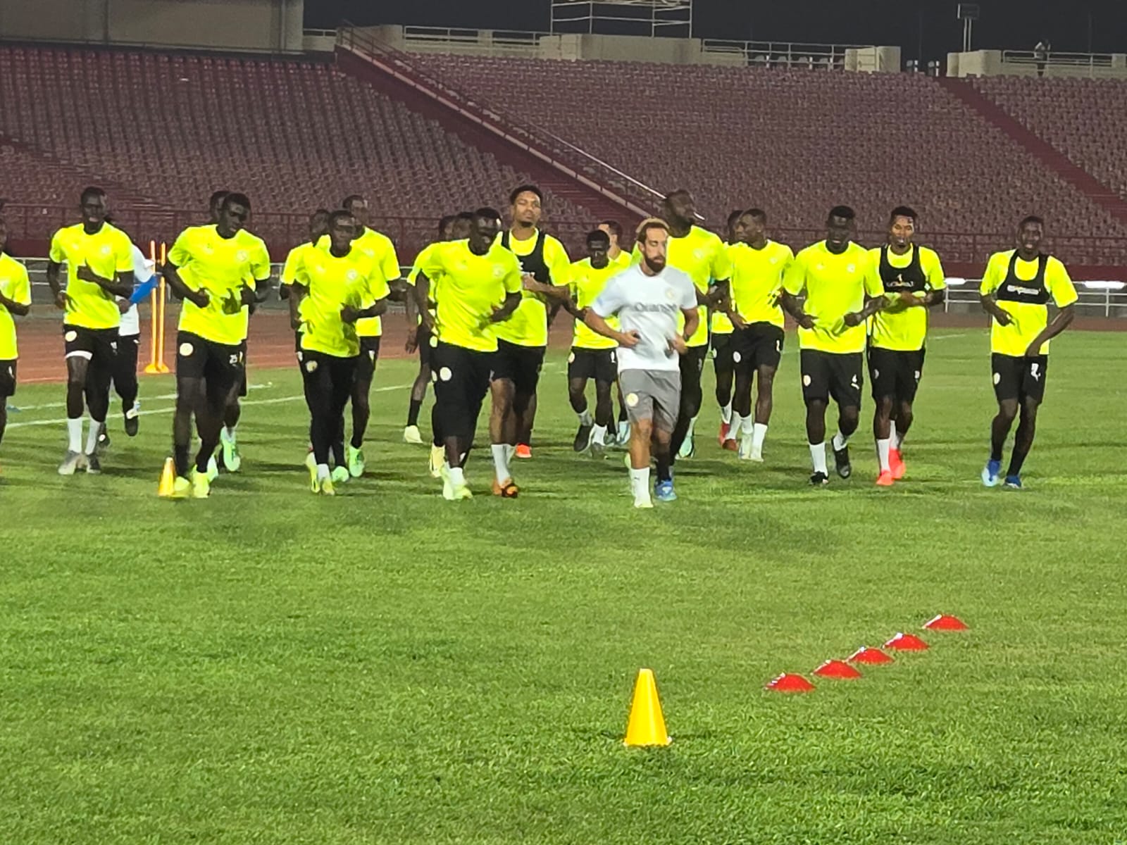 (Vidéo) Burkina Faso -Sénégal : Les Lions font les derniers réglages avant le match de ce jeudi, Regardez !