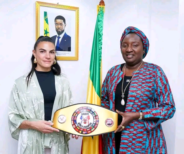 Sports : Khady Diène Gaye reçoit la championne du monde de Savate Boxe Française …