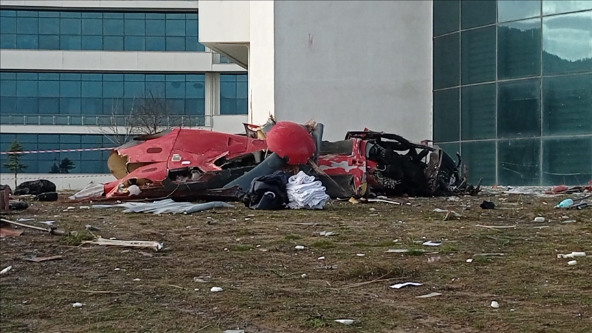 Crash Tragique d’un Hélicoptère Ambulance en Türkiye