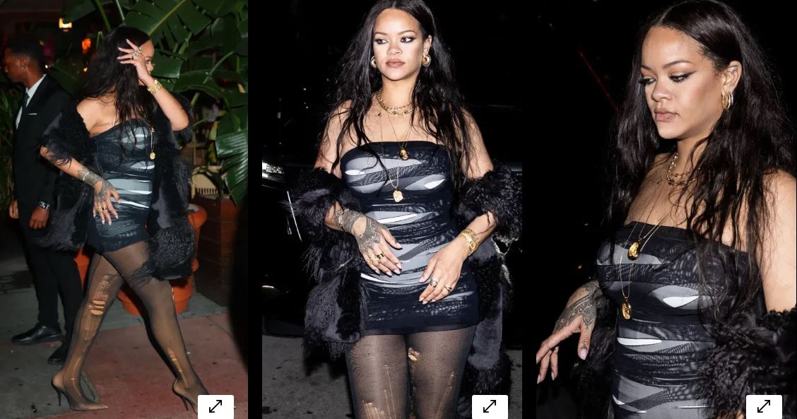 À Miami, toujours sur le devant de la scène, Rihanna affiche un look stylé dans une tenue… ( photos)