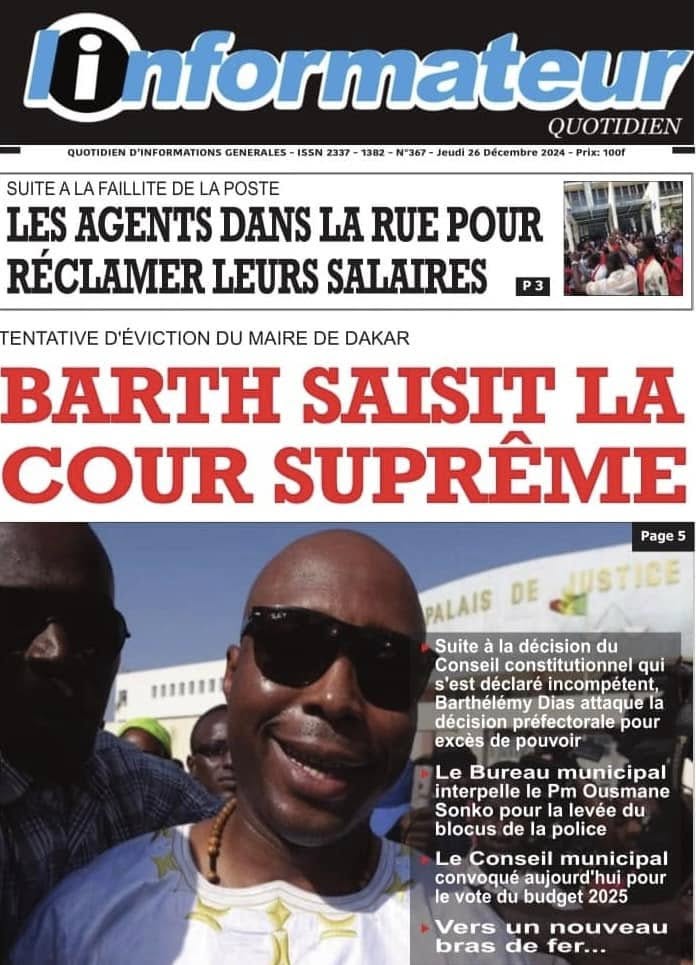 La Matinale Senego : Barthélémy Dias, Ndeye Khady Ndiaye et Yoro Dia au cœur de l