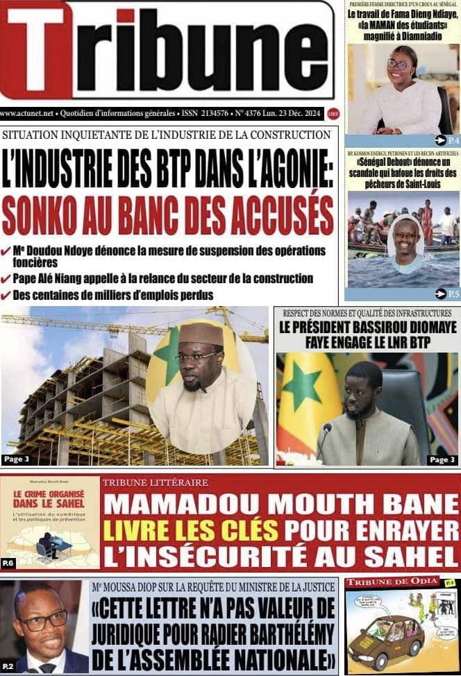 La Matinale Senego : Guy Marius Sagna, Ramadan 2025, et Budget Sénégal