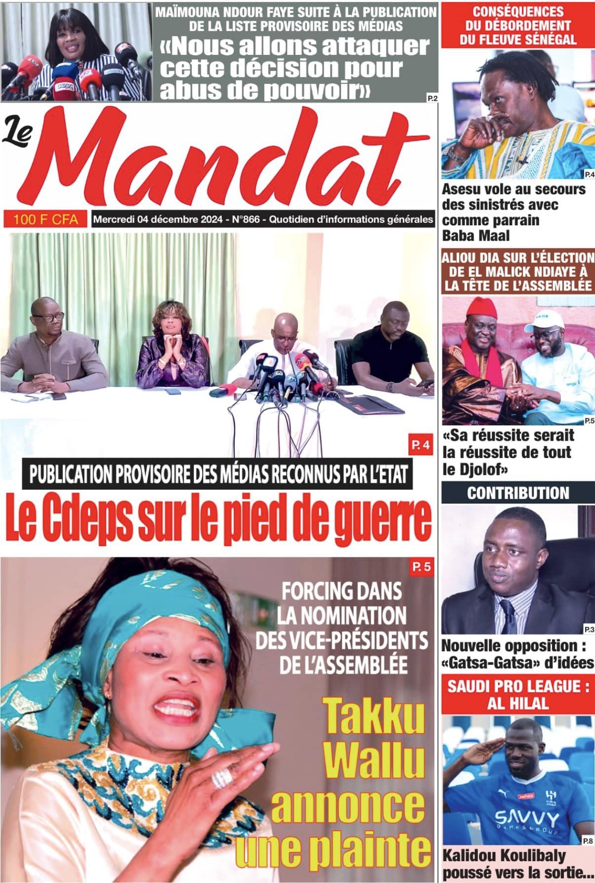 La Matinale Senego : Madiambal, Sonko et Ndour Faye au cœur des débats médiatiques