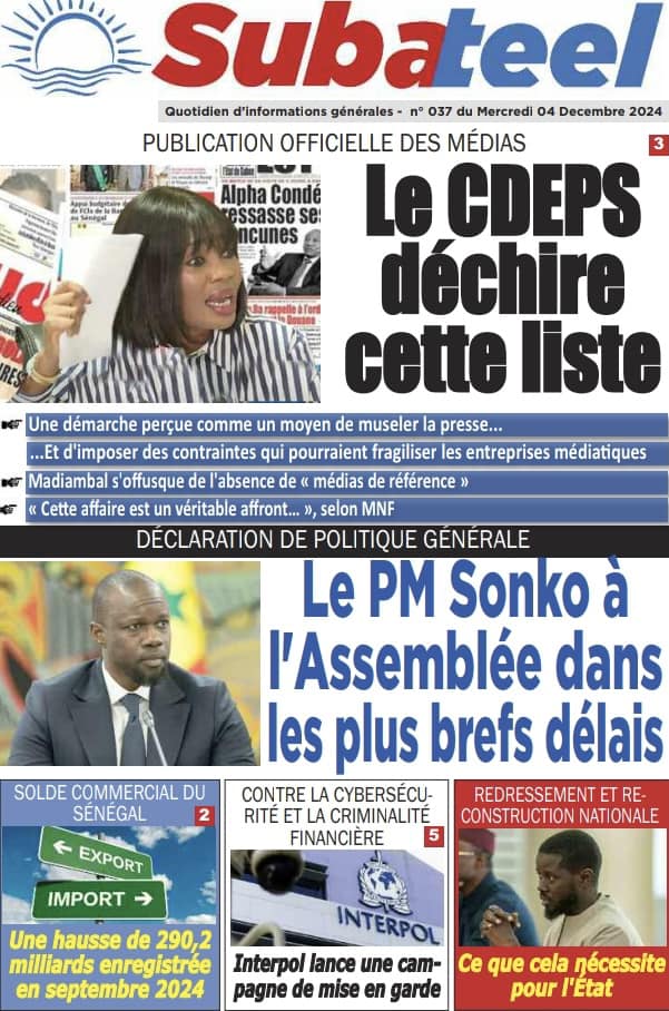 La Matinale Senego : Madiambal, Sonko et Ndour Faye au cœur des débats médiatiques