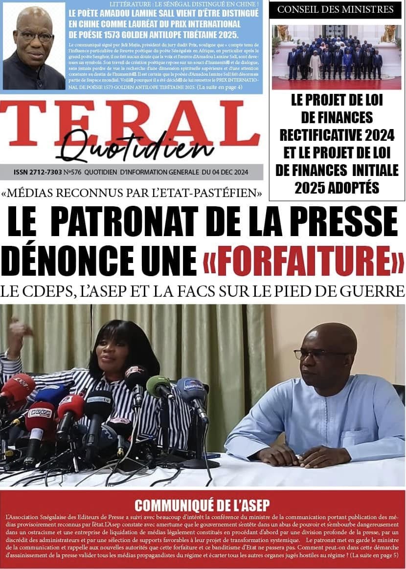 La Matinale Senego : Madiambal, Sonko et Ndour Faye au cœur des débats médiatiques