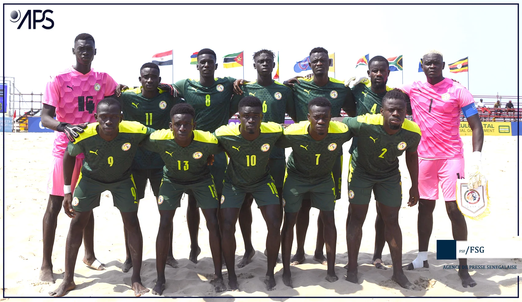 Les Lions du Beach Soccer sénégalais en route pour Dubaï : deux matchs contre les EAU