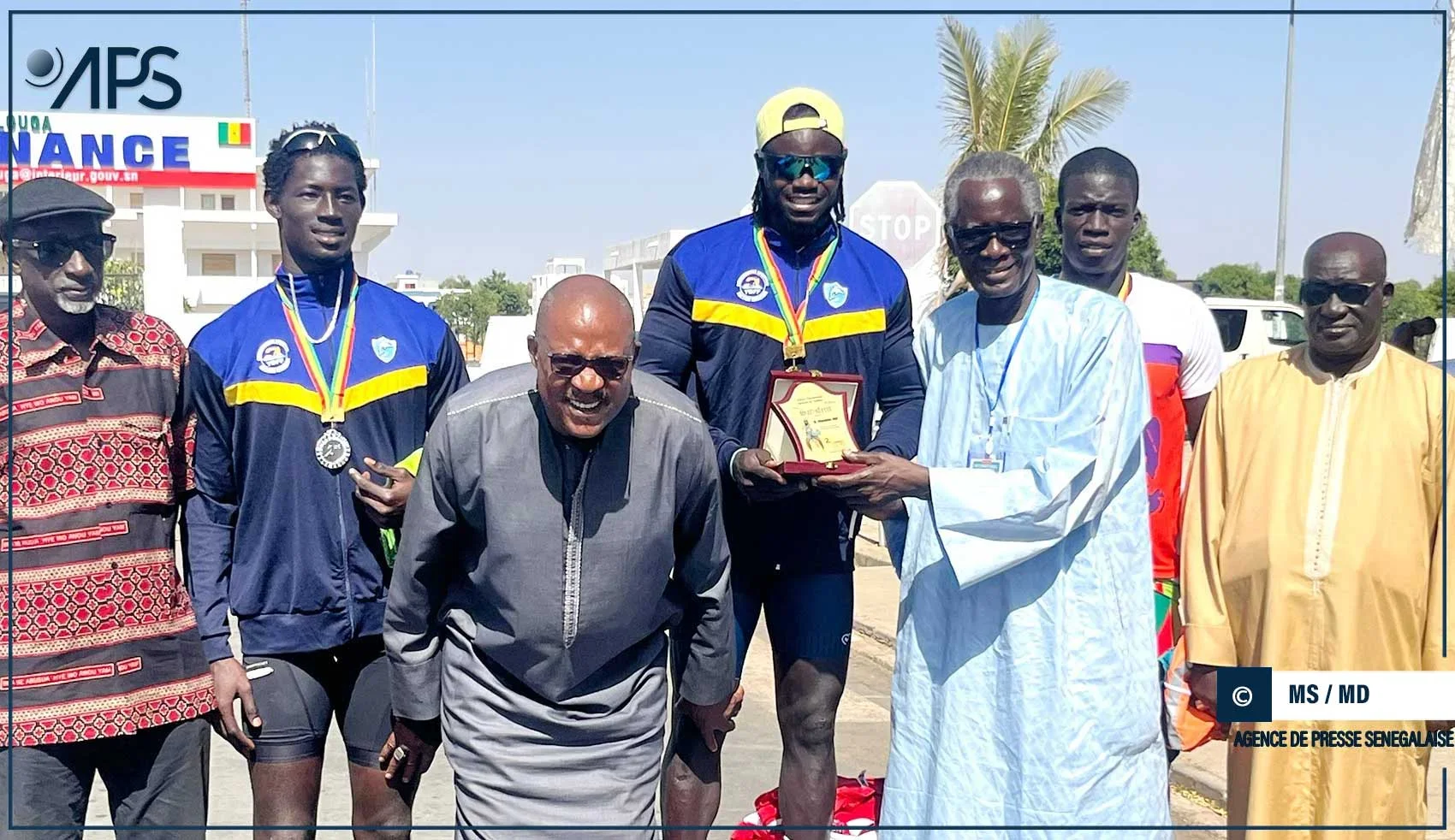 Mamadou Diop triomphe au duathlon de Louga