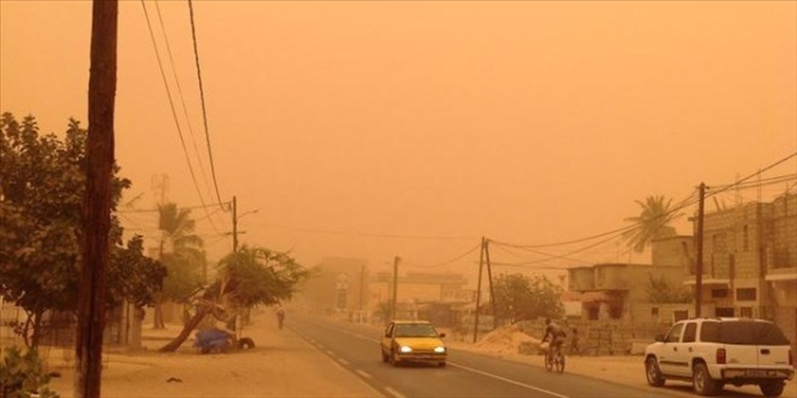 Persistance de la poussière à Dakar : Alerte maintenue jusqu’à dimanche